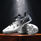 Difuni track and field spikes for female professional sprint students high school entrance examination competition spike shoes for girls long jump candidates track and field running shoes white powder eight spikes standard size 38