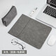 Dell XPS17-9720 17-Zoll-Laptop Inner Liner Bag Protection Hülle Stoßdämpfung Aufbewahrung Beutel wasserdichtes Ledergehäuse Business Leichtes Zubehör Yijinda Horizontal Style-Gray+Power Bag