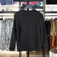 LI NING SUDSIRT Men's 2023 New Winter Sports Tending Series más Velvet cálido sudadera de jaleo AWDT753 AWDT753-4 Negro L