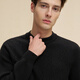 
EMZ Ordos [Wool Cashmere] 24 autumn and winter new men's sweater casual warm Henry neck long-sleeved sweater