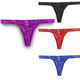 Herrenunterwäsche perverse Tanga-Mesh Perspektive T-Turer Herren Tanga sexy atmungsaktiv