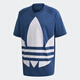 Adidas adidas adidas clover Männer klassisches großes Logo Lose Casual Sports Kurzarm FM9902 m