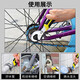 
Deli wrench multifunctional movable end wrench tool set movable large opening universal pipe pliers quick wrench [sharp tail type] 2-piece set DL1421
