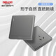 德力西（DELIXI）开关插座面板 CD815系列 10A斜五孔插座星空灰