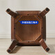 LUOSEN solid wood dining table and stool Chinese simple dressing stool home bench living room bread stool low stool stackable square stool 1