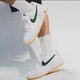
Nike (NIKE) men's shoes summer new Air Force 1 Air Force No. 1 sneakers low top lightweight breathable casual FD7039-101 AF1 white and green 40.5