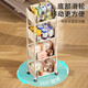 Qinwangge snack rack storage rack living room rack floor-standing shelf storage rack shelf shelf trolley snack rack special offer 3-layer white open style