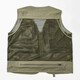 Mingwei Baoden chaleco masculino delgada verano de verano reportero reportero de fotografía chaleco de pesca para hombres trabajos casuales de malla clip de caballo khaki xl (recomendado 140-155 Jin [Jin equivale a 0,5 kg])