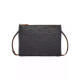 MCM24 new women's bag Klara classic retro casual letter carved women's shoulder crossbody bag clutch bag black