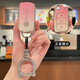Super Swift Volkswagen Key Cover Women's Tiguan L Lavida Plus Sagitar Bora Lingdu Tanyue Tange Tuyue Tu armor car buckle B-fold 3-key-gradient pink colorful white violent bear