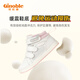 Ginoble Sports Shoes 5-10 Years Old Children's Functional Shoes Board Shoes Spring Model Offline Same Model Children's Shoes TXGZSK841 Bright White/Dark Gray 32 205mm Suitable for foot length 201-210mm