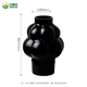 
Lumke vase glass vase hydroponic container study internet celebrity ornament decoration modern simple light luxury black 6996