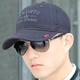 Tennis Mütze Herrenhut Männer koreanischer Stil Casual Baseball Mütze Frühling und Herbsttuchkappe Baseball Cap Thin Outdoor Summer Sun Hut Khaki Verstellbar