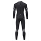 Null Wetsuit one-piece men's 3mm warm, super elastic and wear-resistant wet suit, cold-proof wetsuit, winter swimming suit XL XX