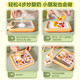 Royalstar ice frying machine household small mini ice cream machine Children's Day gift homemade DIY fruit ice cream machine high-value internet celebrity fried yogurt machine plug-in fried ice tray Kiwi green [food contact 304 steel surface] + fried ice shovel *2