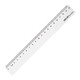 得力文具6220塑料直尺20cm/30cm/40cm/50cm/60cm多规格尺子学生办公测量工具 【1支】60cm直尺-6260