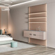 Sophia Wardrobe Customized Storage Wardrobe Light Luxury Master Bedroom Integrated Large Wardrobe Bedroom Furniture Cloakroom Whole House Customization Yuan/square meter (standard E2 level handle)