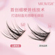 Mr. Wish Glue False Eyelashes Lazy Three Steps Upgraded ABA Type Eyelashes Female Natural Simulation Novice Feather Fan