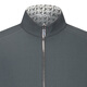 Jinba Herren Herbst Neue Männer Wolljacke Business Casual Stand Halsband Kurzjacke BKDG3852 Dunkelgrau XL (180)
