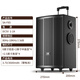 Sony Ericsson (soaiy) 8-inch square dance audio wooden high-power portable outdoor heavy bass Bluetooth karaoke special high-volume 9-speaker mobile trolley speaker performance dual microphone SA-F85