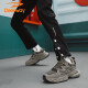 Sneakers Deerway Chaussures masculines 2025 Chaussures d'été Chaussures décontractées pour hommes épaisses semelles respirantes chaussures papa marron 42