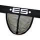 EScollection sexy men's thong stripes high elastic breathable low waist U convex bag design UN2051 black L