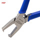 Hosudda (HSD) Taiwan imported 45-degree plastic water port pliers 90-degree right-angle cutter pliers oblique nose pliers top cutting pliers electronic pliers flat pliers HS-756 water port pliers 6 inches