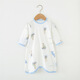 Baby Nachthemd Sommer Dünner Baby Pyjamas langärmelige reine Baumwollklimaanzug Einteilige Anti-Kick-Quilt-Quilt Nachthemd Kinder Nachthemd Tierpark 80