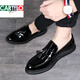Zapatos de cuero de verano de marca de marca Cartelo Trendy Bean Summer de cuero de verano