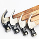 Mujingfang Mujingfang wooden handle claw hammer construction site woodworking hammer head nail puller hammer tool splint handle hammer paint handle tooth surface 13-OZ/total weight about 650 grams