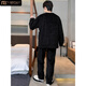 Modal Herren Pyjamas Koralle Velvet Herbst und Winter plus Samt verdickte Männer Stil Männer Winter Warm Flanell Home Clothing Set #xx-3882 Dicker Modell Standard 4xl [186-200]