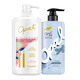 OBAO -Duft Shampoo Ingweröl Remover Shampoo 480G + Klassische Feuchtigkeitsfeuchtigkeits -Feuchtigkeits -Duschgel 680 ml
