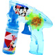 Disney inertial bubble machine children's toy bubble gun large bottle bubble water leak-proof summer outdoor with light boy gift Mickey MC19-75