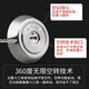 
Sobery Super C-grade stainless steel idle lock vintage security door lock wooden door iron door door lock exterior lock set SL688B left open cut edge