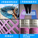 Tongrubi jaula de perros piso de piso de piso de plástico piso de plástico para mascota gato jaula de gato tablero goteo de piso de piso azul 12595 jaula con 4 piezas 90*30*3