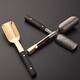 Jinge Pu'er tea spoon tea set accessories solid wood tea spoon Damascus tea tea shovel Kung Fu tea set Liujunzi ebony stainless steel tea spoon