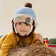Paw Paw Team Li Dagong Children's Hat Autumn and Winter Windproof Ear Protection Lei Feng Hat Male and Female Baby Plus Velvet Warm Hat Light Blue 0321