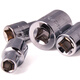XMSJ Brand 12,5mm Serie Chrom Vanadium Stahl metrische Sechseckhülse E3527 27mm
