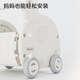 Babyviva Children's Hand-Push Storage Cart Simulation Play House Toy Storage Baby Cart Cart Cart Supermarché d'anniversaire Cadeau