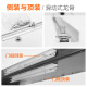Bella/DO pvc plastic air conditioner magnetic transparent self-priming insulating soft door curtain partition shopping mall home 0.1 square meters 1.6mm thickness without weight RC01601