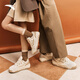 Anta Micro-Sweet Bread Shoes Men's Shoes Thick Sole Heightening Couple Trendy Cushioning Shoes Sports Shoes Casual Shoes