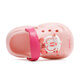 Babu Dou children's shoes girls slippers summer soft bottom baby beach shoes children's hole shoes 117342003 warm pink 160