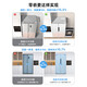 MeiLing worry-free embedded | 615 liter household two-door two-door double-door ultra-large capacity refrigerator first-class energy efficiency air-cooled frost-free bottom cooling ultra-thin zero embedded subsidy refrigerator Wuyou embedded BCD-615WPCZX Snowy White