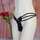 Sexy Herrenanzug, sexy Unterwäsche, Spitzen-Tanga, transparente Stickerei, großer Kerl, sexy Liebe, Seide, verführen Pseudo-Mädchen, niedrige Taille, Paar Sex, anregende und neckende Kleidung, Smong schwul, meihong (80-135jin [Jin gleich 0,5 kg]) Waffentrennung, die Mund-Mund-Mund-Mund-Mund-Mund-Mund-Mund-Mund