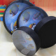 
Geyue Colorful Ocean Wave Drum 10/12/14/16 Inch Sea Drum Ocean Drum Orff Percussion Instrument Big Ocean Wave Drum 16 Inch (40CM) 1