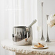 Lamomedeco Nordic stainless steel ice bucket champagne bucket red wine iced beer thickened ice bucket household wine set model room decoration island Ailan ice bucket