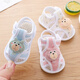 
Quer Bear summer 0-December month baby step front shoes non-slip sole sandals breathable 1 year old new soft sole baby toddler shoes beef tendon sole sandals cute yellow 14 inner length 12cm [14 size] 7-9 months