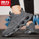 
Warrior casual men's shoes mesh dad shoes men's height-enhancing versatile sports shoes men 3893 dark gray 41