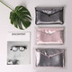 Jinsanta Mulberry Silk Pillow Case 6A Mulberry Silk Silk Solid Color Pillow Case Single 74X48cm Gem Green Beige 9930