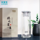 水宜生玻璃杯双层水杯男女士茶杯商务泡茶杯办公杯水晶杯车载杯子 直身款g719普通版400ml
